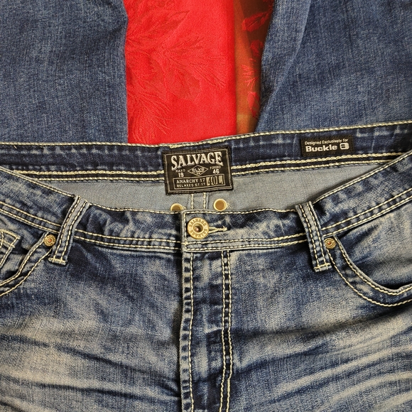 Salvage Black Men Pants - Picture 13 of 16